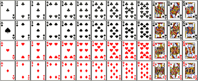 cards playing deck card addition statistics rule suppose draw random general