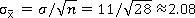 standard deviation