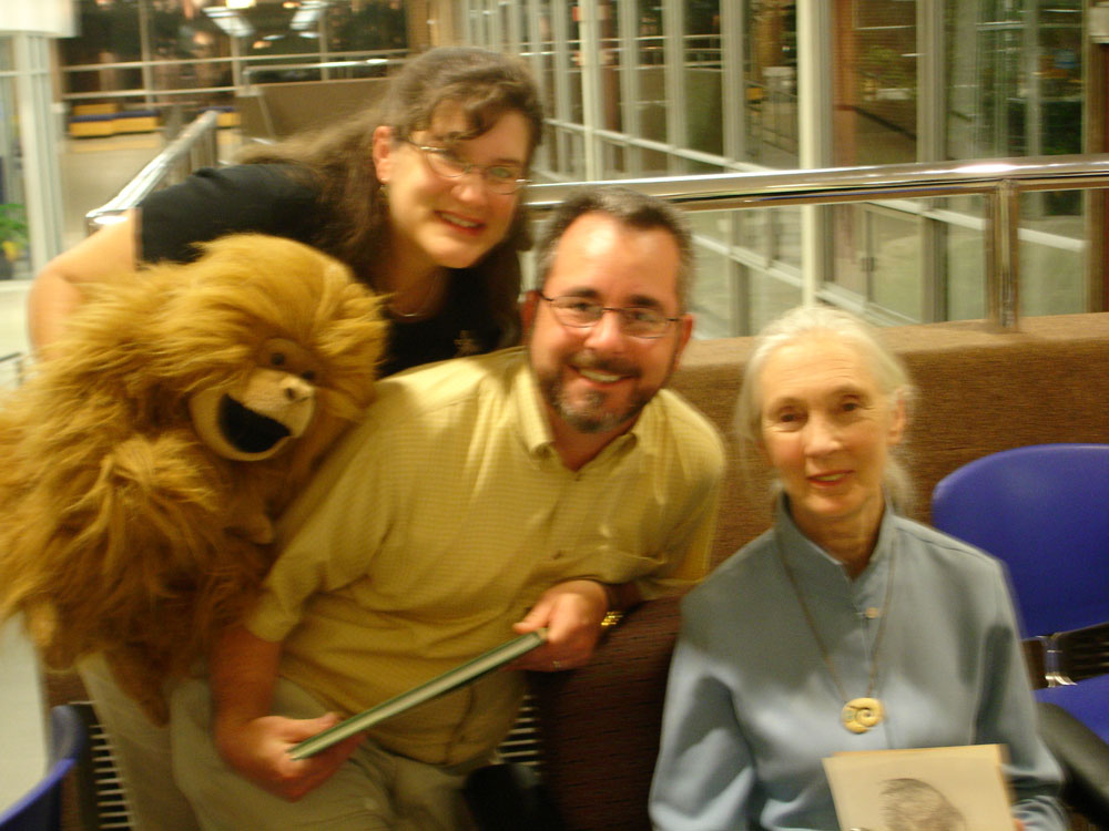 Jane Goodall and the Healys